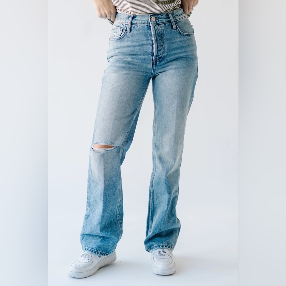 We The Free Holly High Rise Bootcut Relaxed Fit Jeans Size 27 ~ NWT